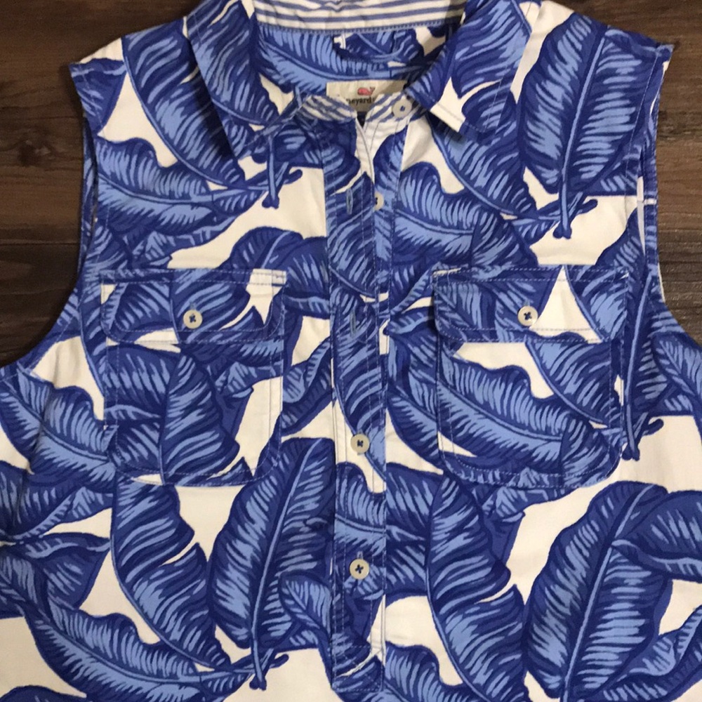 🌸SOLD🌼NWT Vineyard Vines Shirt dress - Picture 7 of 10